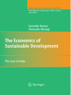 cover image of The Economics of Sustainable Development